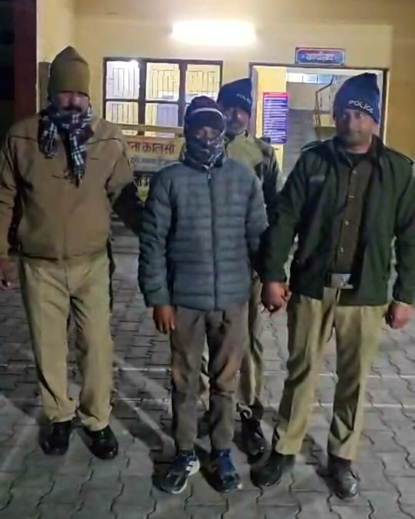 गर्भवती स्त्री से दुष्कर्म के आरोपी अभियुक्त को दून पुलिस ने किया गिरफ्तार