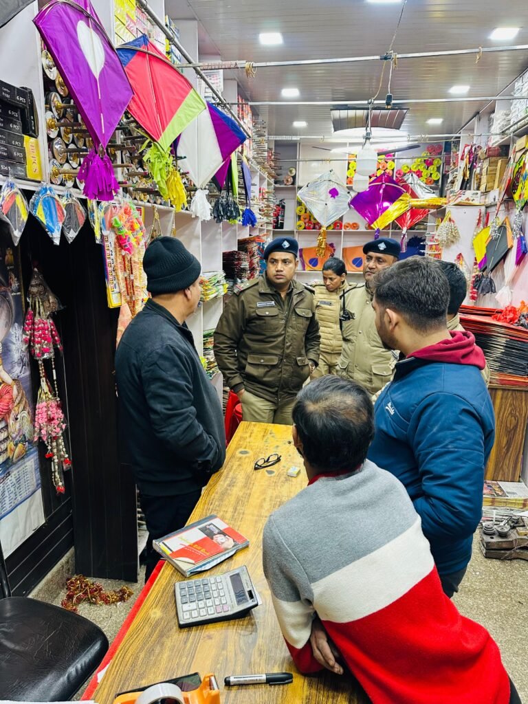 एस.एस.पी हरिद्वार के निर्देश पर चाइनीज़ माँझे की चेकिंग का अभियान जारी