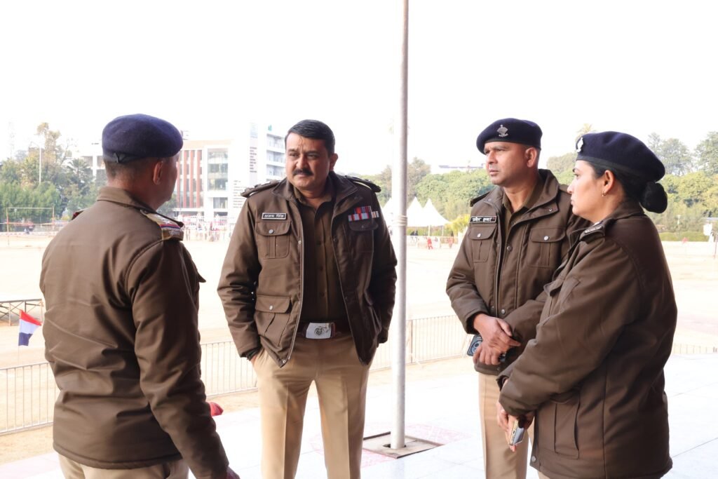 गणतंत्र दिवस के अवसर पर रूट एवं पार्किंग व्यवस्था