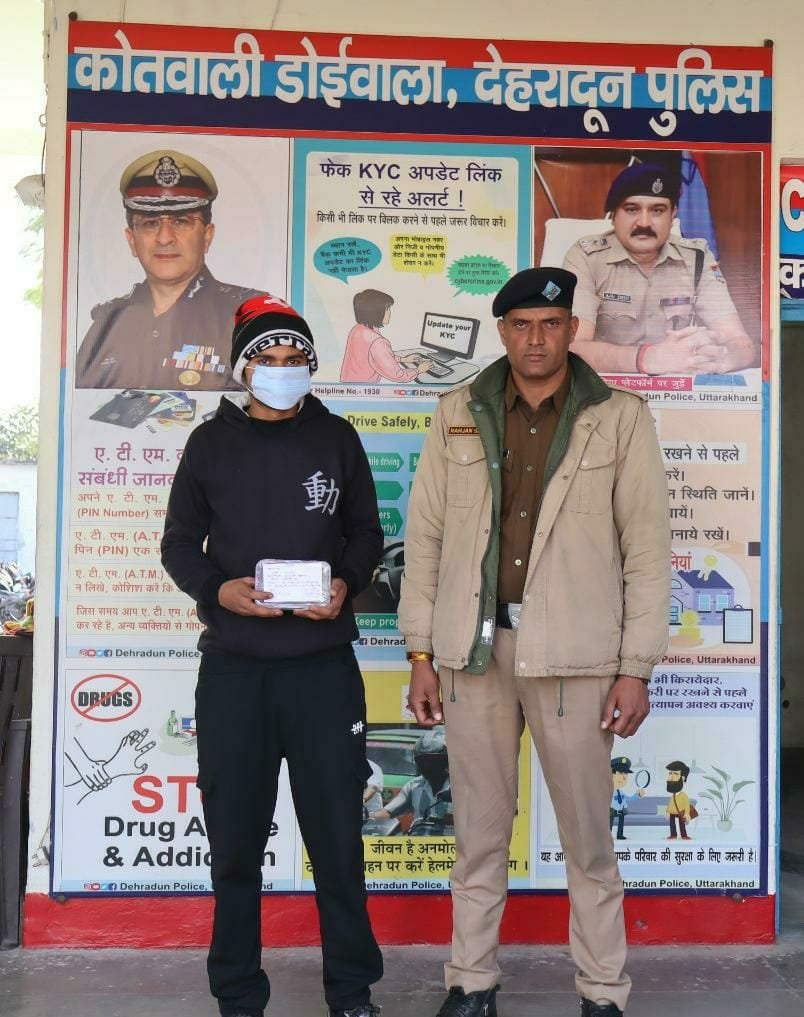 अवैध सट्टे के कारोबार में लिप्त अभियुक्त आया दून पुलिस की गिरफ्त में